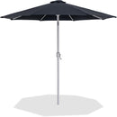 Meridian Fiji Black Fabric Patio Umbrellas IMAGE 1