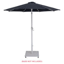 Meridian Fiji Black Fabric Patio Umbrellas IMAGE 9