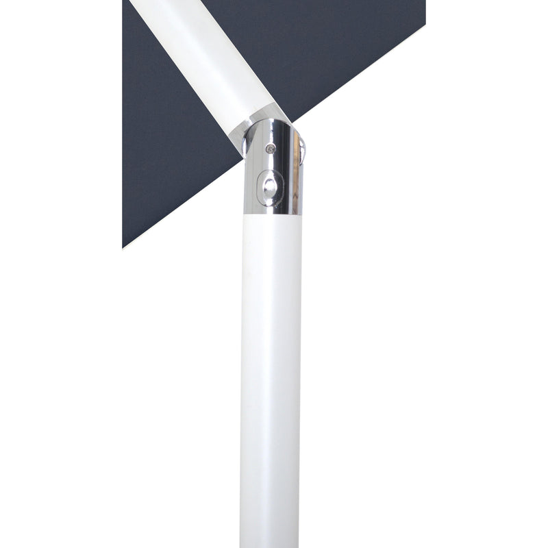 Meridian Fiji Grey Fabric Patio Umbrellas IMAGE 6