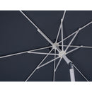 Meridian Fiji Grey Fabric Patio Umbrellas IMAGE 7