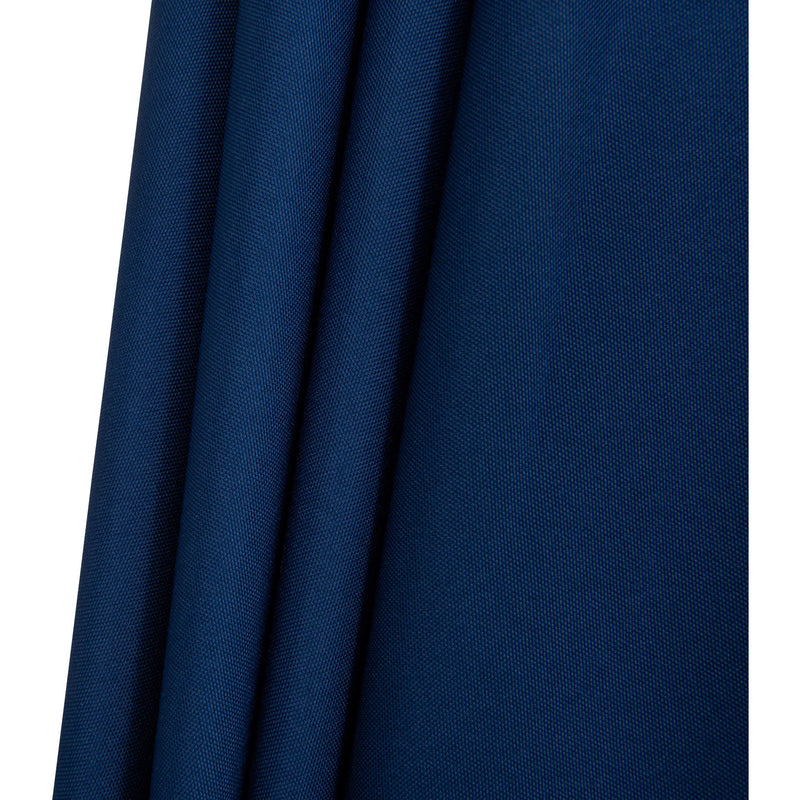 Meridian Fiji Navy Fabric / Matte Black Aluminum Patio Umbrella with Base Sets IMAGE 18