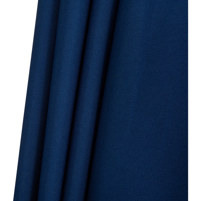 Meridian Fiji Navy Fabric / Matte White Aluminum Patio Umbrella with Base Sets IMAGE 15