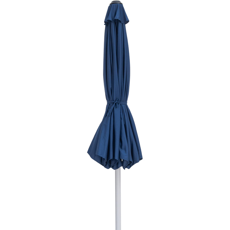 Meridian Fiji Navy Fabric Patio Umbrellas IMAGE 3