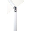 Meridian Fiji White Fabric Patio Umbrellas IMAGE 6
