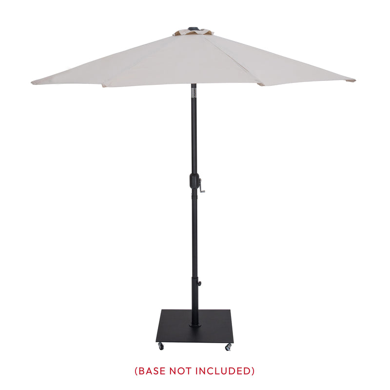 Meridian Fiji Beige Fabric Patio Umbrellas IMAGE 9
