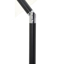 Meridian Fiji Black Fabric / Matte White Aluminum Patio Umbrella with Base Sets IMAGE 13