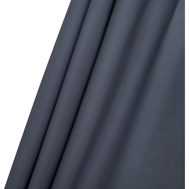Meridian Fiji Grey Fabric / Teak Aluminum Patio Umbrella with Base Sets IMAGE 17