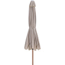 Meridian Amalfi Beige With Cream Piping Fabric Patio Umbrellas IMAGE 3