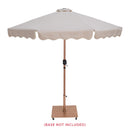 Meridian Amalfi Beige With Cream Piping Fabric Patio Umbrellas IMAGE 9