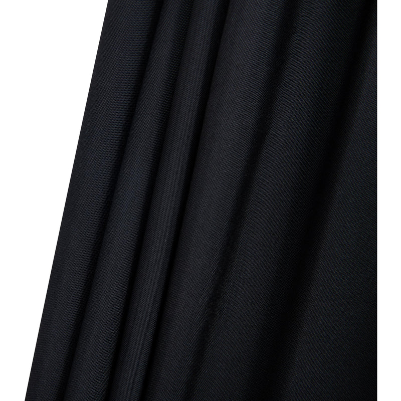 Meridian Amalfi Black With Cream Piping Fabric Patio Umbrellas IMAGE 8