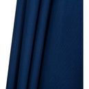 Meridian Amalfi Navy Fabric With Cream Piping / Teak Aluminum Patio Umbrella with Base Sets IMAGE 15