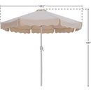Meridian Amalfi Beige With Cream Piping Fabric Patio Umbrellas IMAGE 10