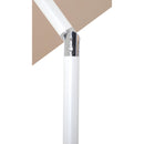 Meridian Amalfi Beige With Cream Piping Fabric Patio Umbrellas IMAGE 6