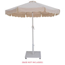 Meridian Amalfi Beige With Cream Piping Fabric Patio Umbrellas IMAGE 9