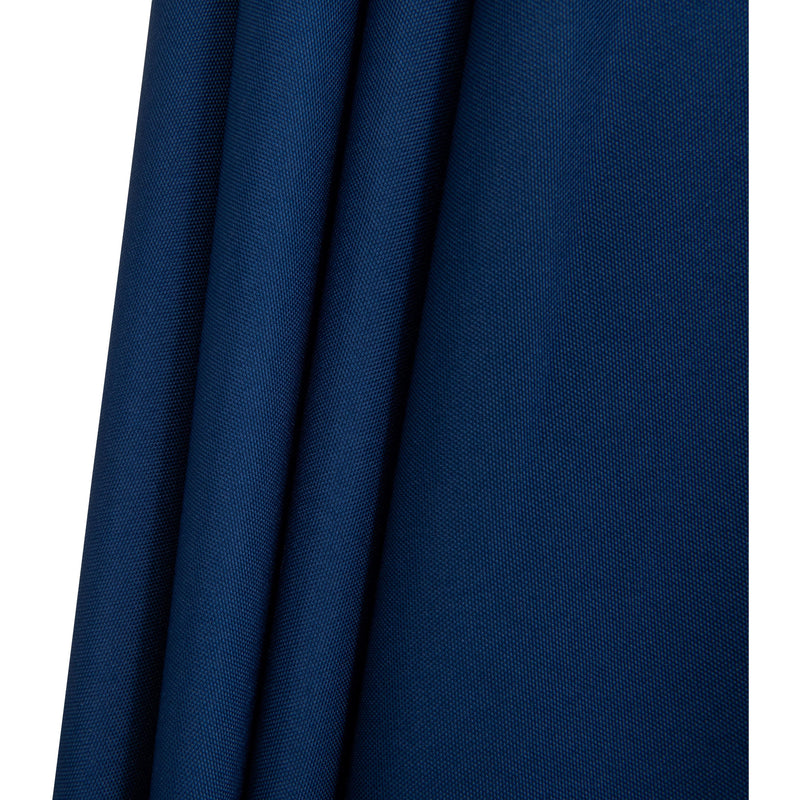 Meridian Amalfi Navy With Cream Piping Fabric Patio Umbrellas IMAGE 8