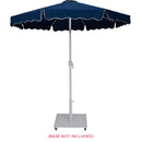 Meridian Amalfi Navy With Cream Piping Fabric Patio Umbrellas IMAGE 9