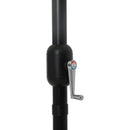 Meridian Amalfi White With Black Piping Fabric Patio Umbrellas IMAGE 5