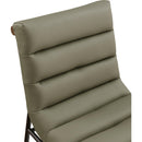 Meridian Burke Olive Vegan Leather Dining Chair IMAGE 7