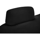 Meridian Argyle Black Teddy Fabric Chaise/Loveseat IMAGE 10