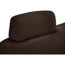 Meridian Argyle Brown Teddy Fabric Chaise/Loveseat IMAGE 10