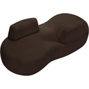 Meridian Argyle Brown Teddy Fabric Chaise/Loveseat IMAGE 6