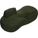 Meridian Argyle Green Teddy Fabric Chaise/Loveseat IMAGE 6