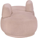 Meridian Argyle Pink Teddy Fabric Chaise/Loveseat IMAGE 4