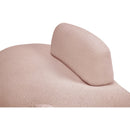 Meridian Argyle Pink Teddy Fabric Chaise/Loveseat IMAGE 8