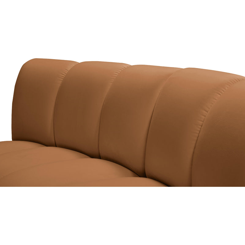 Meridian Infinity Saddle Velvet 7 pc Modular Sectional IMAGE 8