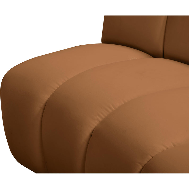 Meridian Infinity Saddle Velvet 11 pc Modular Sectional IMAGE 5
