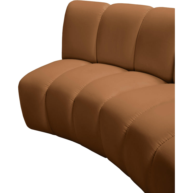 Meridian Infinity Saddle Velvet 11 pc Modular Sectional IMAGE 8