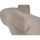 Meridian Argyle Beige Chenille Fabric Chaise/Loveseat IMAGE 11