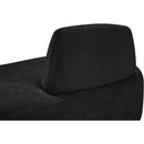 Meridian Argyle Black Chenille Fabric Chaise/Loveseat IMAGE 10