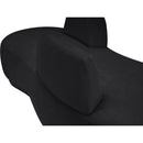 Meridian Argyle Black Chenille Fabric Chaise/Loveseat IMAGE 11