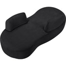 Meridian Argyle Black Chenille Fabric Chaise/Loveseat IMAGE 7