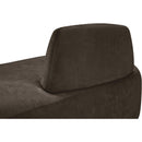 Meridian Argyle Brown Chenille Fabric Chaise/Loveseat IMAGE 10