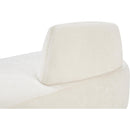 Meridian Argyle Cream Chenille Fabric Chaise/Loveseat IMAGE 10