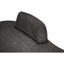 Meridian Argyle Grey Chenille Fabric Chaise/Loveseat IMAGE 9