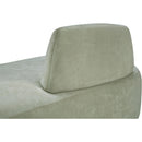 Meridian Argyle Mint Chenille Fabric Chaise/Loveseat IMAGE 10