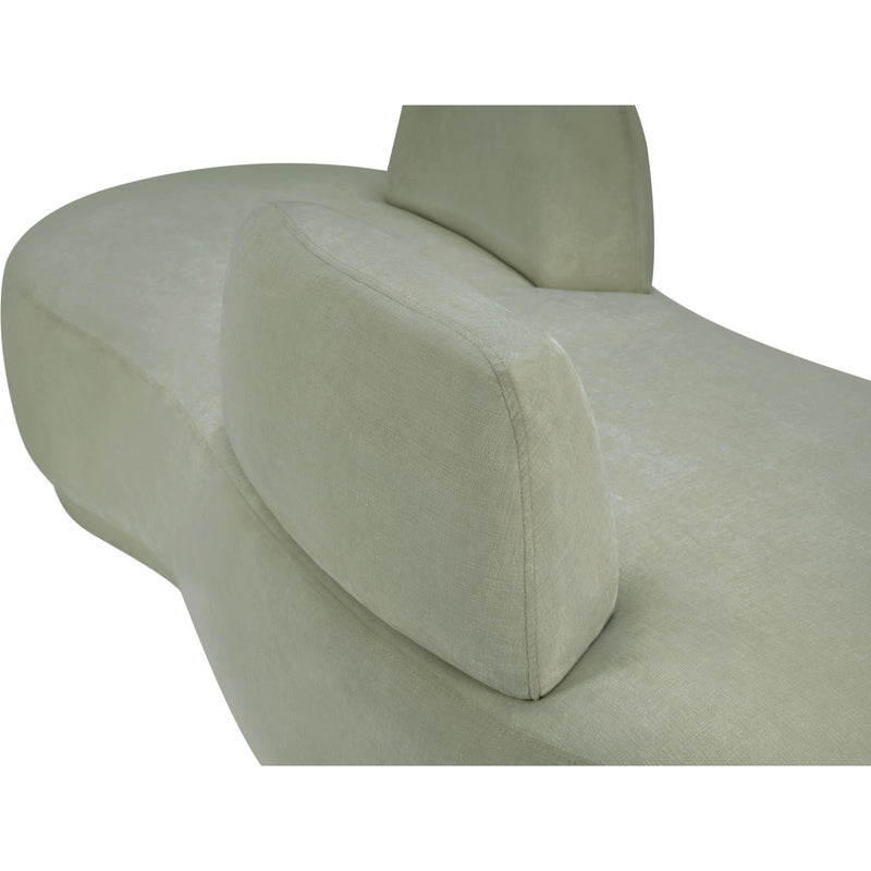 Meridian Argyle Mint Chenille Fabric Chaise/Loveseat IMAGE 11
