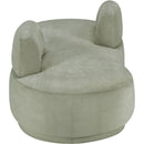 Meridian Argyle Mint Chenille Fabric Chaise/Loveseat IMAGE 4