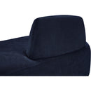 Meridian Argyle Navy Chenille Fabric Chaise/Loveseat IMAGE 10