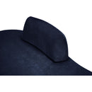 Meridian Argyle Navy Chenille Fabric Chaise/Loveseat IMAGE 9