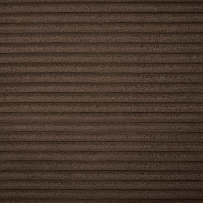 Meridian Shaggy Brown Corduroy Performance Fabric Arm Chair IMAGE 8