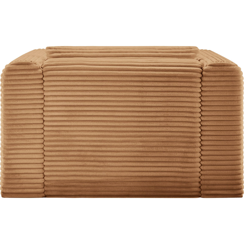 Meridian Shaggy Saddle Corduroy Performance Fabric Arm Chair IMAGE 5
