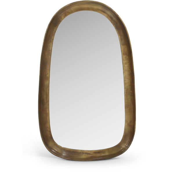 Meridian Auberge Brass Mirror IMAGE 1