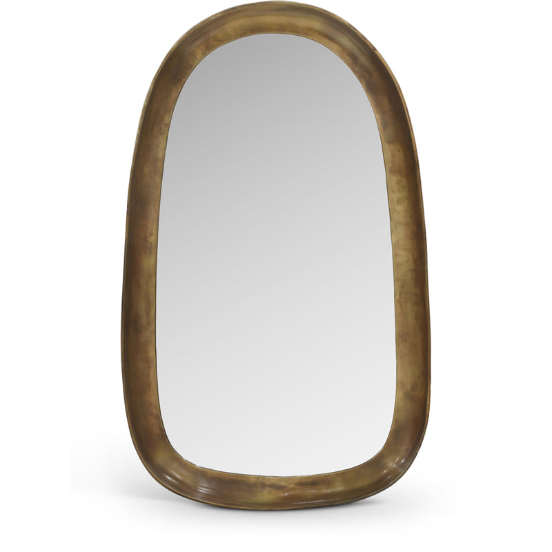 Meridian Auberge Brass Mirror IMAGE 1