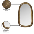 Meridian Auberge Brass Mirror IMAGE 7