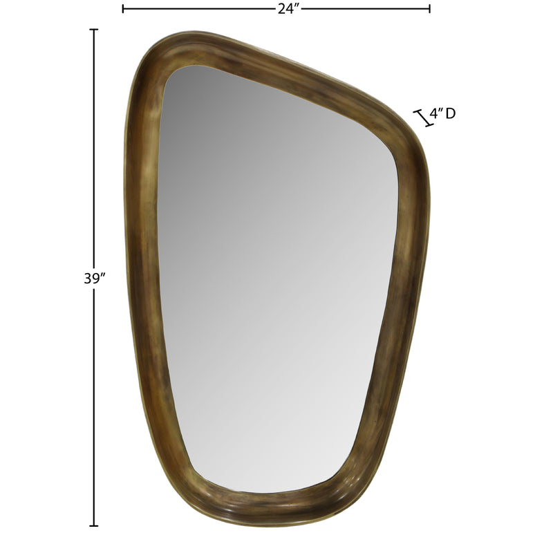 Meridian Auberge Brass Mirror IMAGE 6