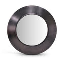 Meridian Sphere Black Iron Mirror IMAGE 1